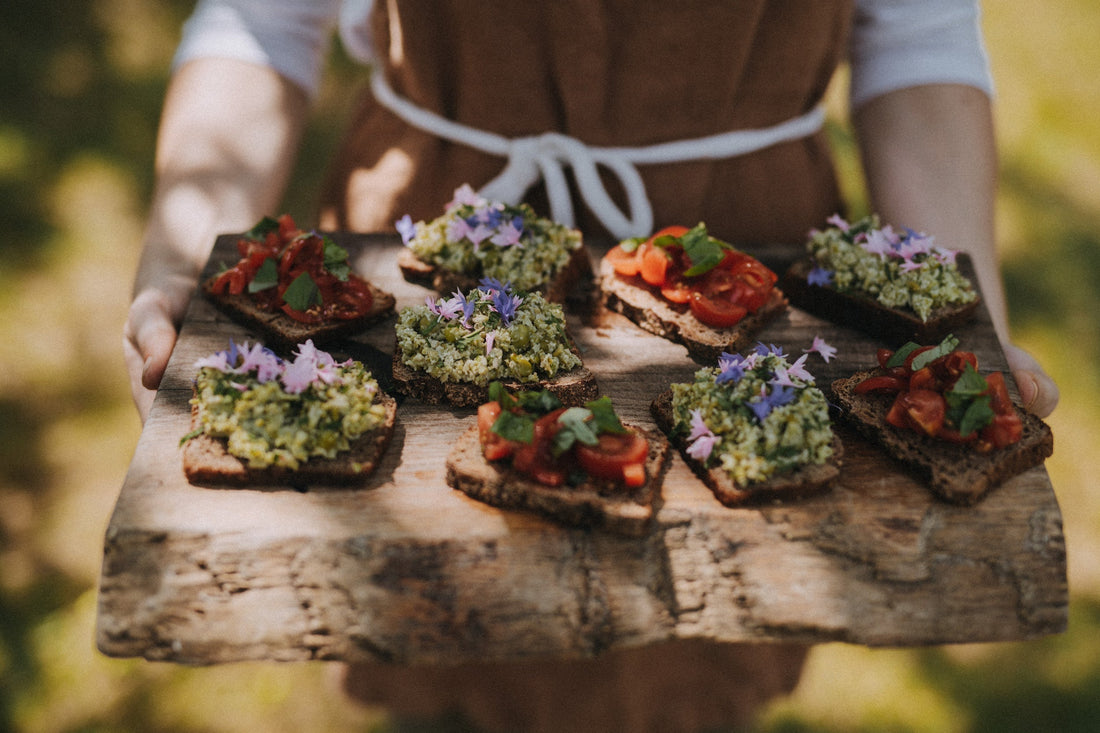 Abby Allen Recipes | Garden Party Toasts