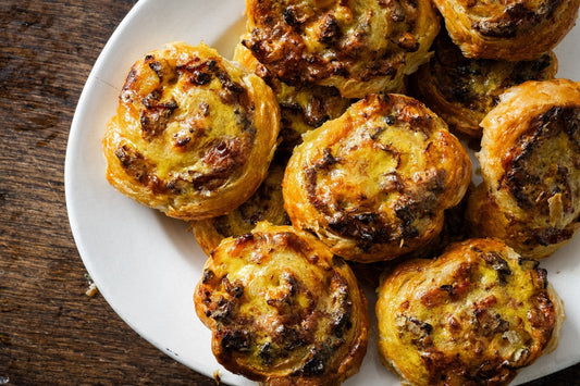 Granny’s Cheese & Bacon Swirls Recipe | From The Farm Kitchen by Abby Allen